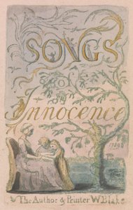 Song of Innocence and Experience、Plate 2、Innocence Title Page（Bentley 3）